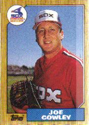 1987 Topps Baseball Cards      027      Joe Cowley